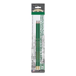 General's Kimberly Graphite Pencil - H, Pkg of 2, front of the packaging