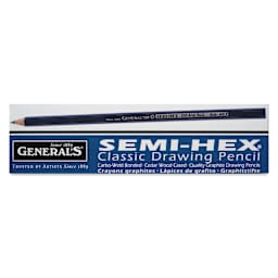 General's Semi-Hex Drawing Pencils - Class Pack of 144, front of packaging