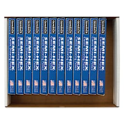 General's Semi-Hex Drawing Pencils - Class Pack of 144, open showing packages of pencils