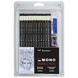 Tombow Mono Professional Drawing Pencils - Set of 12