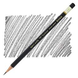 Tombow Mono Professional Drawing Pencil - 2B pencil and swatch