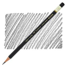Tombow Mono Professional Drawing Pencil - 4B pencil and swatch