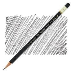 Tombow Mono Professional Drawing Pencil - F pencil and swatch