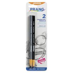 Prang Wrap Charcoal Pencils - Set of 2, front of the packaging