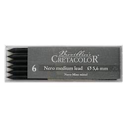 Cretacolor Lead - Nero No. 2, Pkg of 6