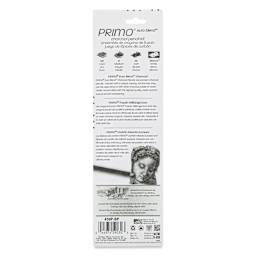 General's Primo Euro Blend Charcoal - Pencils Set, front of the packaging, back of the packaging