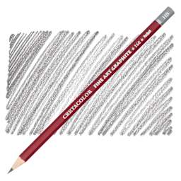 Cretacolor Fine Art Graphite Pencil - HB pencil and swatch