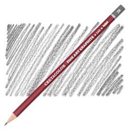 Cretacolor Fine Art Graphite Pencil - 2B pencil and swatch