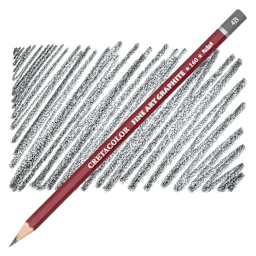 Cretacolor Fine Art Graphite Pencil - 4B pencil and swatch