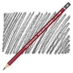 Cretacolor Fine Art Graphite Pencil - 6B pencil and swatch
