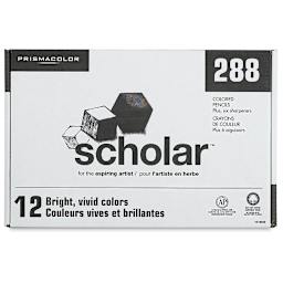Prismacolor Scholar Colored Pencils - Set of 288, Classroom Pack, Assorted Colors, packaging