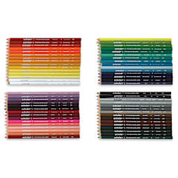 Prismacolor Scholar Art Pencil Set - Assorted Colors, Set of 60 (set contents)