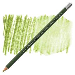 General's Kimberly Watercolor Pencil - Light Olive pencil and swatch