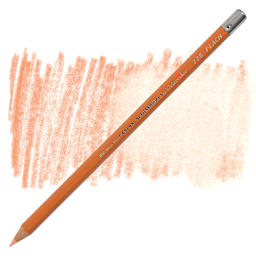 General's Kimberly Watercolor Pencil - Peach pencil and swatch