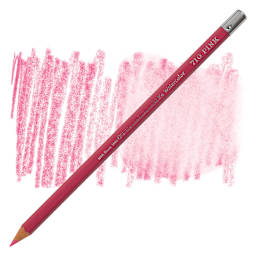 General's Kimberly Watercolor Pencil - Pink pencil and swatch