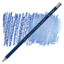 General's Kimberly Watercolor Pencil - Prussian Blue pencil and swatch