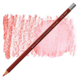 General's Kimberly Watercolor Pencil - Red pencil and swatch