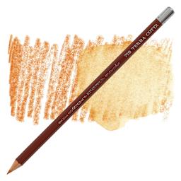 General's Kimberly Watercolor Pencil - Terra Cotta pencil and swatch