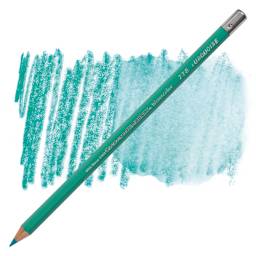 General's Kimberly Watercolor Pencil - Turquoise pencil and swatch