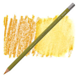 General's Kimberly Watercolor Pencil - Yellow Ochre pencil and swatch