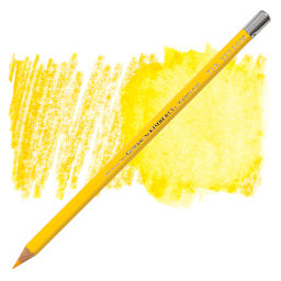 General's Kimberly Watercolor Pencil - Yellow pencil and swatch