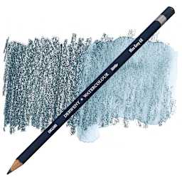 Derwent Watercolor Pencil - Blue Gray pencil and swatch