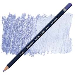 Derwent Watercolor Pencil - Blue Violet Lake pencil and swatch