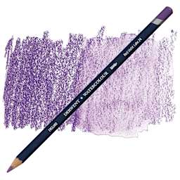 Derwent Watercolor Pencil - Red Violet Lake pencil and swatch