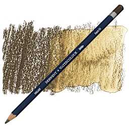 Derwent Watercolor Pencil - Sepia pencil and swatch