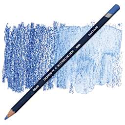 Derwent Watercolor Pencil - Smalt Blue pencil and swatch