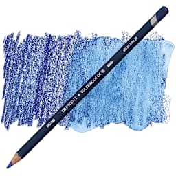 Derwent Watercolor Pencil - Ultramarine pencil and swatch