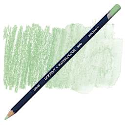 Derwent Watercolor Pencil - Water Green pencil and swatch