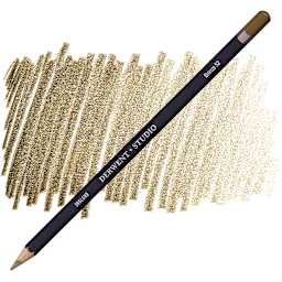Derwent Studio Colored Pencil - Bronze pencil and swatch