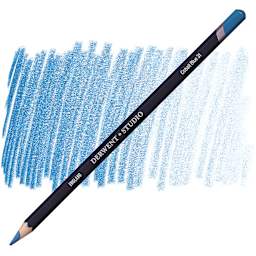 Derwent Studio Colored Pencil - Cobalt Blue pencil and swatch