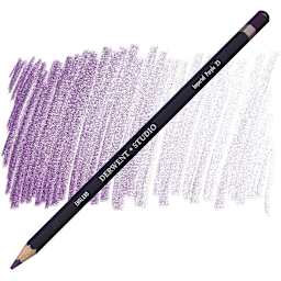 Derwent Studio Colored Pencil - Imperial Purple pencil and swatch