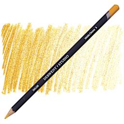 Derwent Studio Colored Pencil - Middle Chrome pencil and swatch