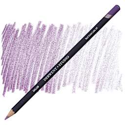 Derwent Studio Colored Pencil - Red Violet Lake pencil and swatch