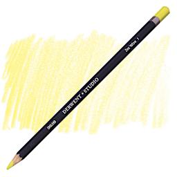 Derwent Studio Colored Pencil - Zinc Yellow pencil and swatch