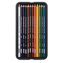 Prismacolor Premier Colored Pencils - Set of 12, Assorted Colors, pencils inside of the packaging