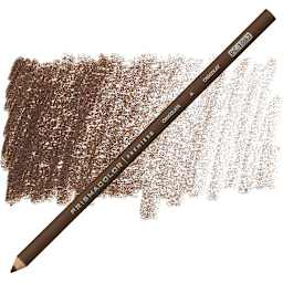 Prismacolor Premier Colored Pencil - Chocolate pencil and swatch