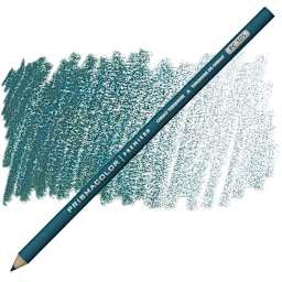 Prismacolor Premier Colored Pencils - Cobalt Turquoise pencil and swatch