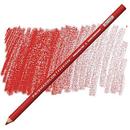 Prismacolor Premier Colored Pencil - Permanent Red pencil and swatch