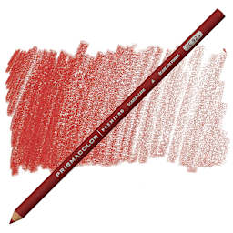 Prismacolor Premier Colored Pencil - Scarlet Lake pencil and swatch