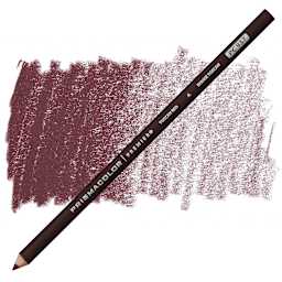 Prismacolor Premier Colored Pencil - Tuscan Red pencil and swatch
