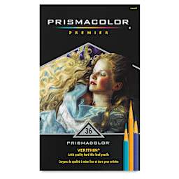 Prismacolor Verithin Pencils - Set of 36, front cover