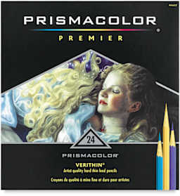 Prismacolor Verithin Pencils - Set of 24, front cover