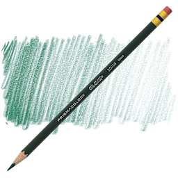 Prismacolor Col-Erase Pencil - Green pencil and swatch