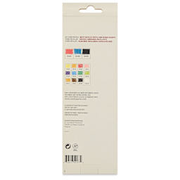 Conté à Paris Colour Pastel Studio Set - Set of 18, back of packaging