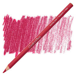 Conté à Paris Pastel Pencil - Garnet Red pencil and swatch