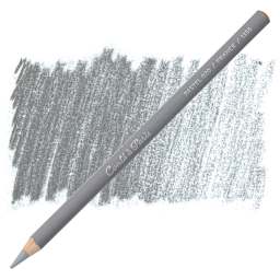 Conté à Paris Pastel Pencil - Light Gray pencil and swatch